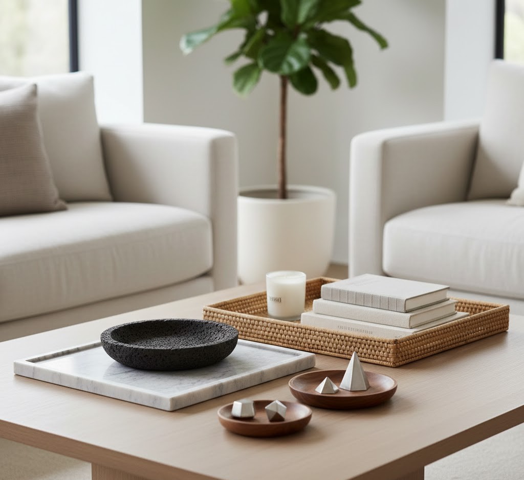 Elegant decorative storage trays